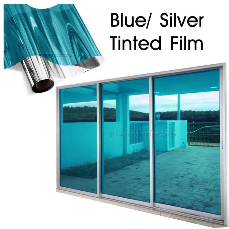 Blue Tinted Glass