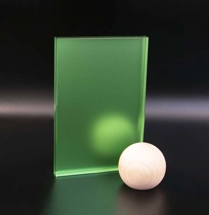 Green Reflective Glass