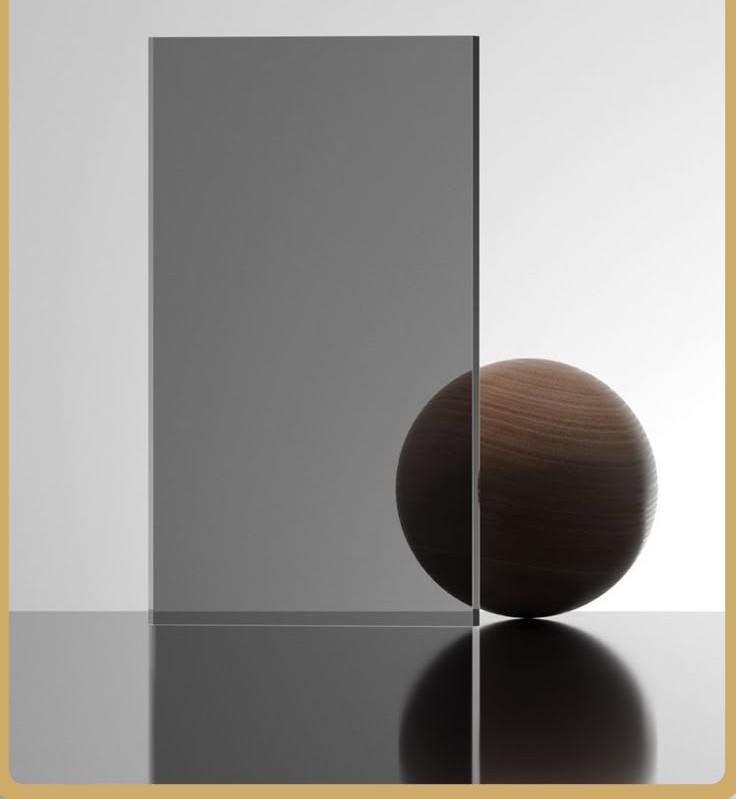 Grey Reflective Glass