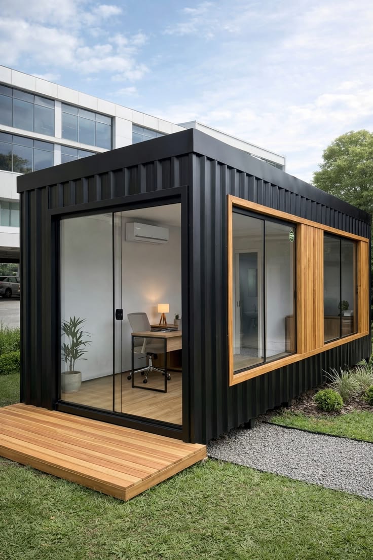 Office Container Workspace